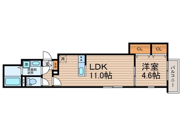 仮）クリプトンの物件間取画像